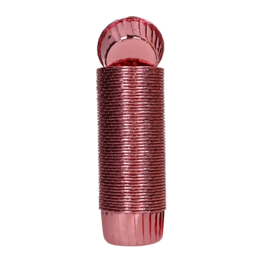 Wilton stabile Muffinförmchen Rose Metallic 50 Stück