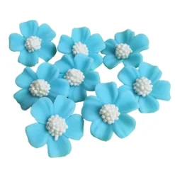 Zuckerblumen Vergissmeinnicht 8 Stück - Hellblau